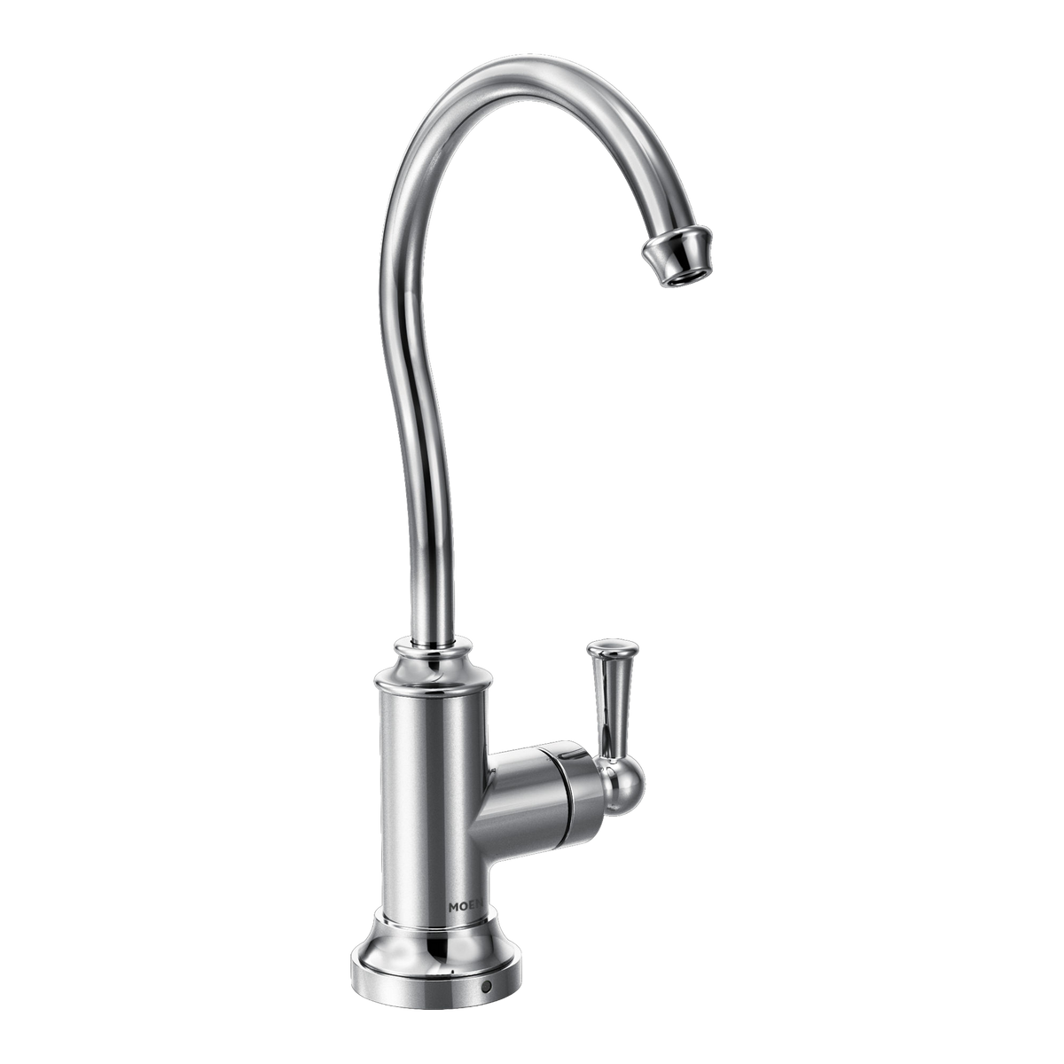 Moen Sip Traditional Single-Handle High-Arc Beverage Faucet S5510 in Chrome (S5510)