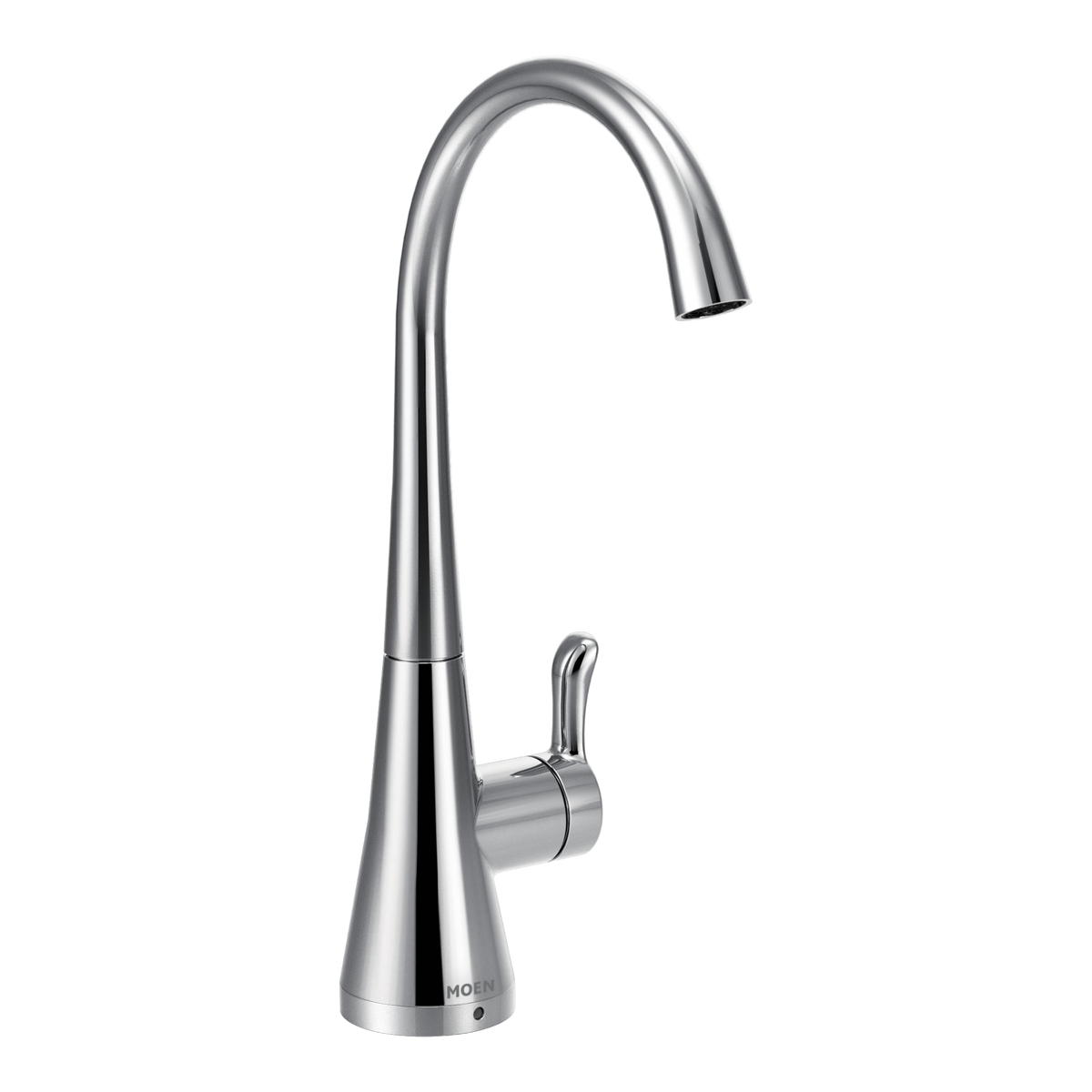 Moen Sip Transitional Single-Handle High-Arc Beverage Faucet S5520 in Chrome (S5520)