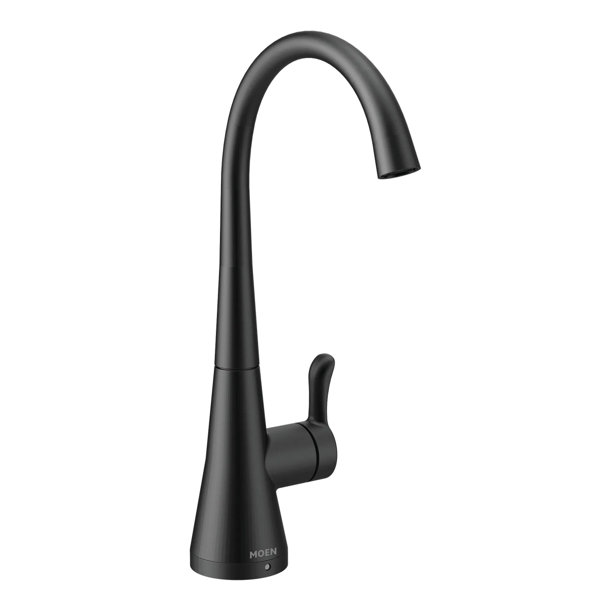 Moen Sip Transitional Single-Handle High-Arc Beverage Faucet S5520 in Matte Black (S5520BL) - view 2