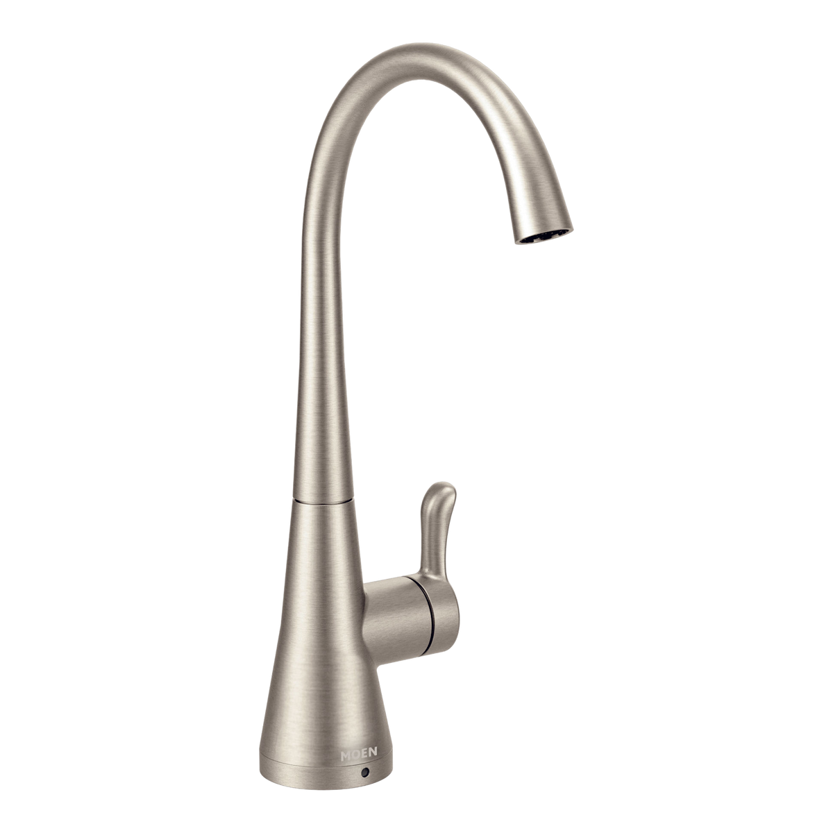 Moen Sip Transitional Single-Handle High-Arc Beverage Faucet S5520 in Spot Resist Stainless (S5520SRS)