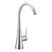 Moen Single-Handle High-Arc Single Mount Beverage Faucet S5535 in Chrome (S5535)