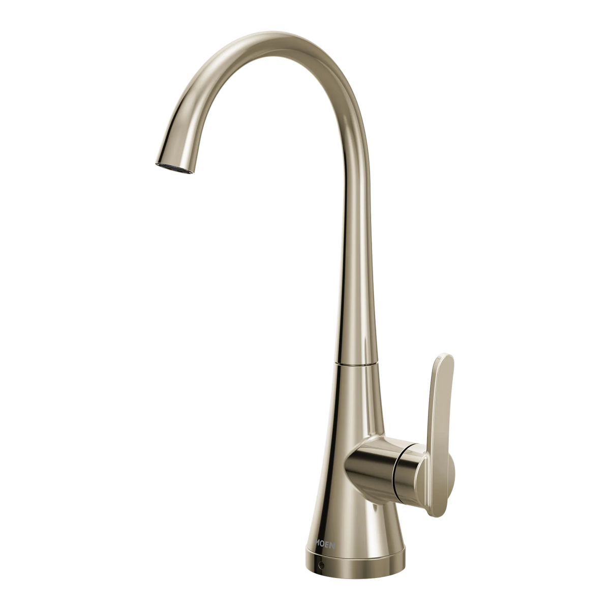 Moen Single-Handle High-Arc Single Mount Beverage Faucet S5535 in Polished Nickel (S5535NL) - view 2