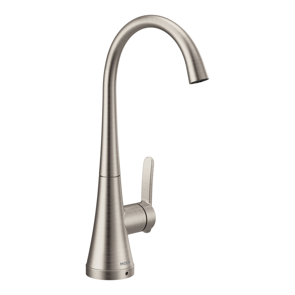 Moen Single-Handle High-Arc Single Mount Beverage Faucet S5535 in Spot Resist Stainless (S5535SRS)