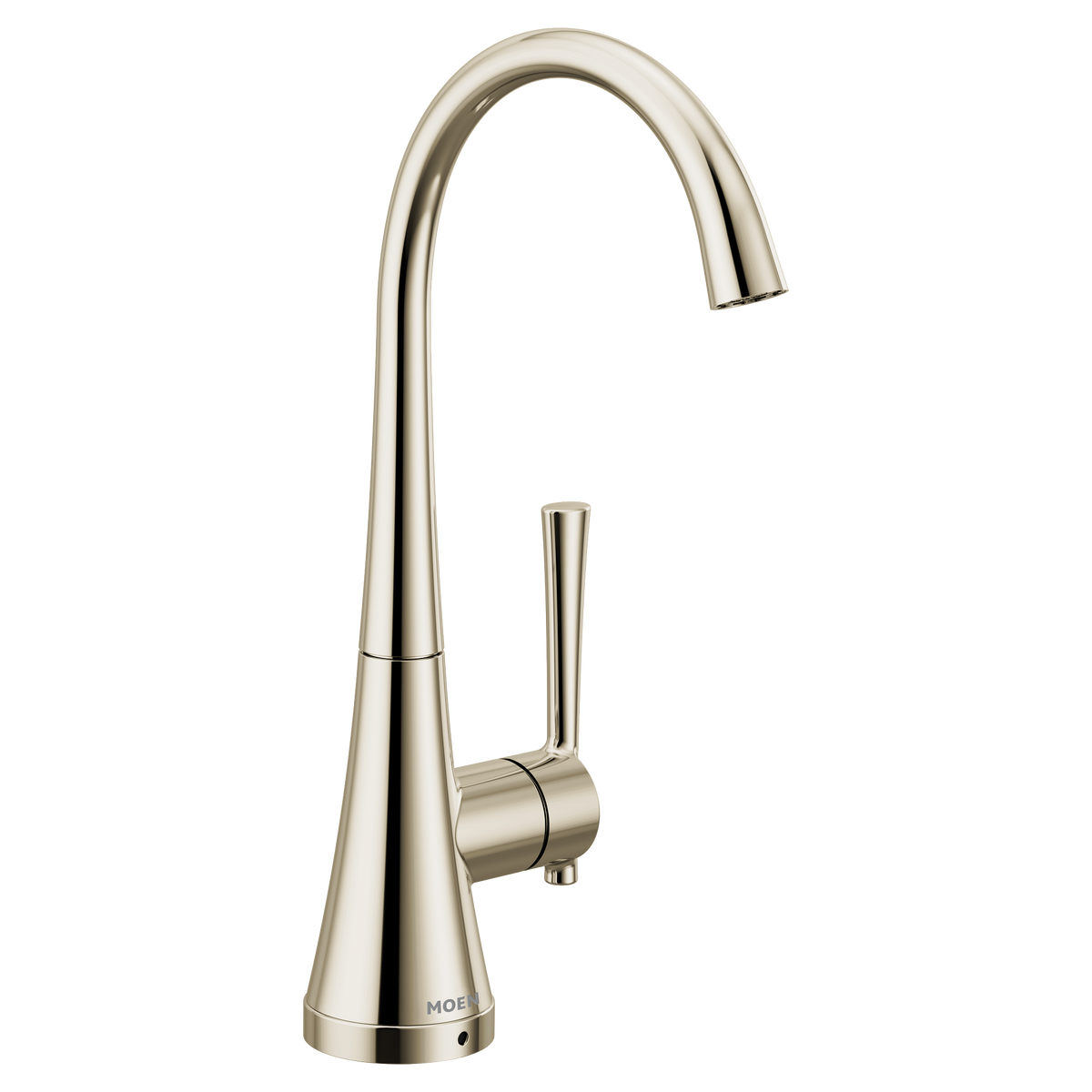 Moen Single-Handle High-Arc Single Mount Beverage Faucet S5560 in Polished Nickel (S5560NL)