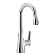 Moen Sinema Single-Handle High-Arc Pulldown Bar Faucet S6235 in Chrome (S6235)