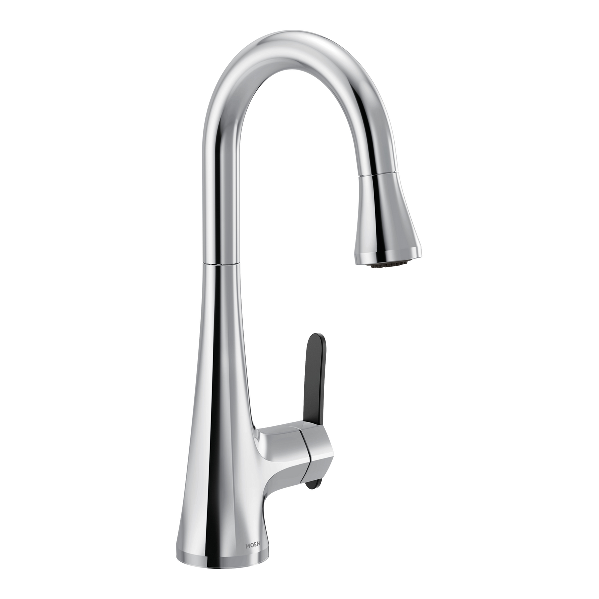 Moen Sinema Single-Handle High-Arc Pulldown Bar Faucet S6235 in Chrome (S6235)