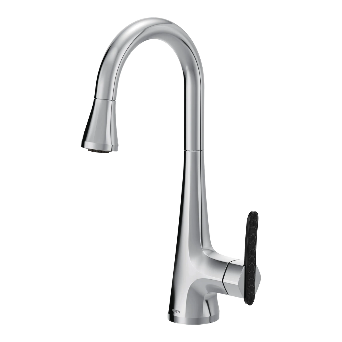 Moen Sinema Single-Handle High-Arc Pulldown Bar Faucet S6235 in Chrome (S6235) - view 4