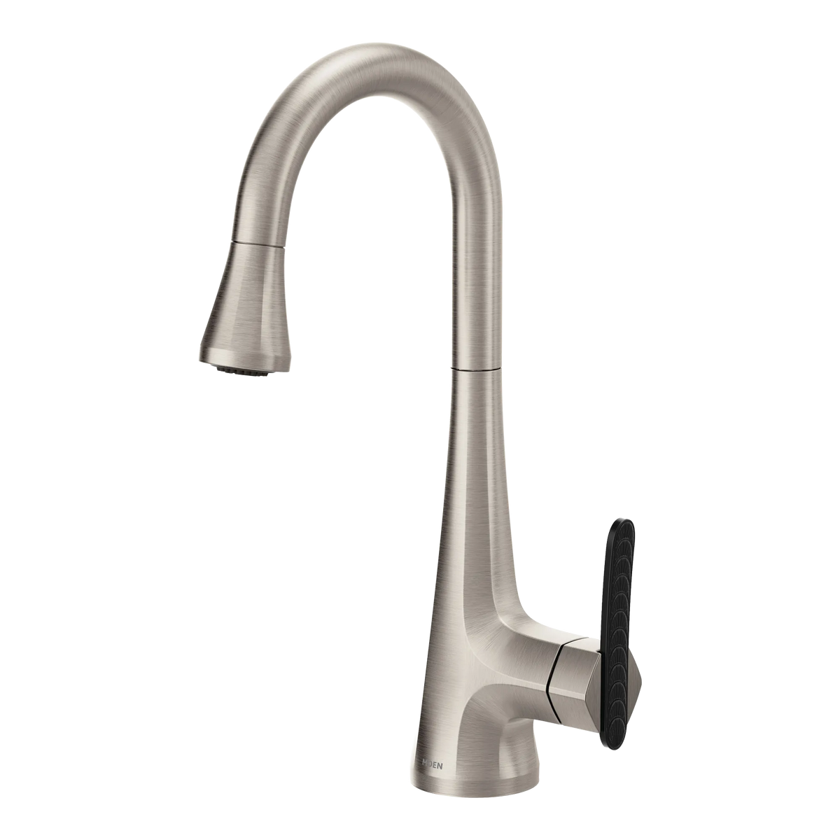 Moen Sinema Single-Handle High-Arc Pulldown Bar Faucet S6235 in Spot Resist Stainless (S6235SRS) - view 2