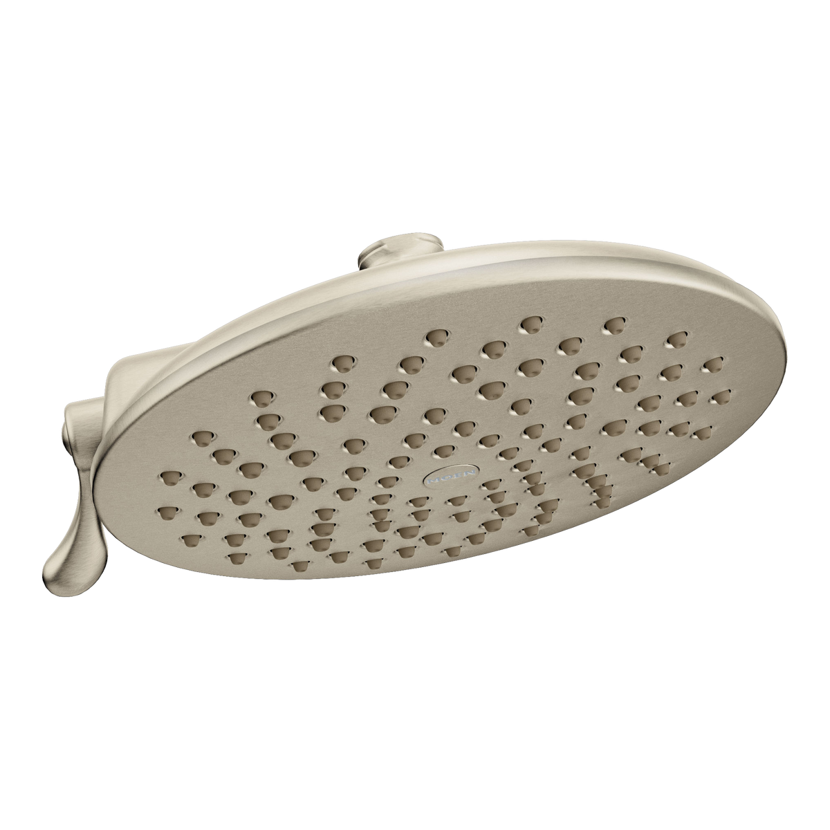 Moen Two-Function Eco-Performance 8" Diameter Spray Head Rainshower S6320EP in Brushed Nickel (S6320EPBN)