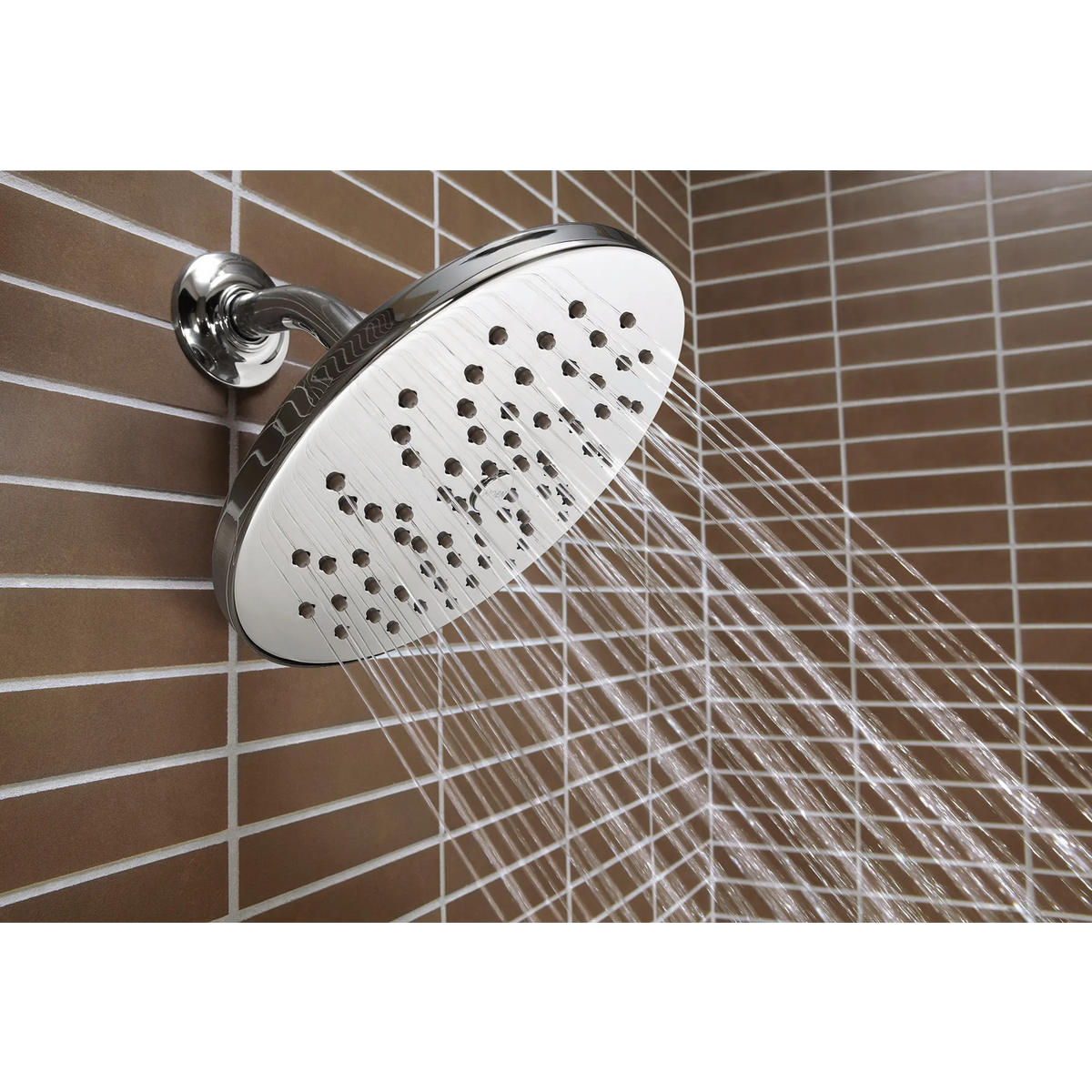 Moen One-Function Eco-Performance 8" Diameter Spray Head Rainshower S6360EP in Oil Rubbed Bronze (S6360EPORB) - view 2