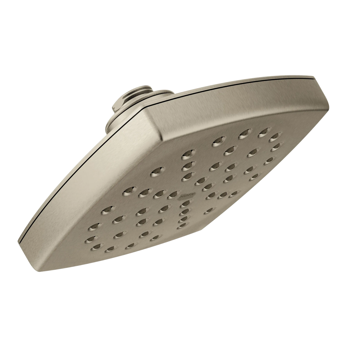 Moen One-Function 6" Diameter Spray Head Rainshower S6365 in Brushed Nickel (S6365BN) - view 2