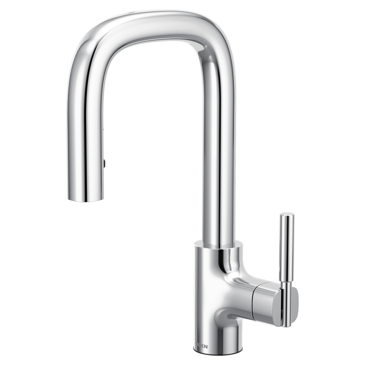 Moen Tenon Single-Handle High-Arc Pulldown Bar Faucet S64001 in Chrome (S64001)