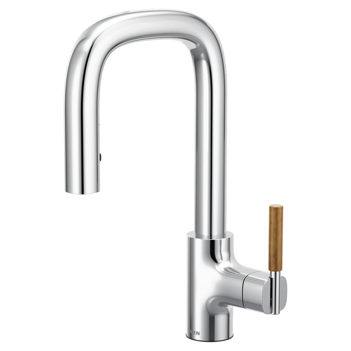 Moen Tenon Single-Handle High-Arc Pulldown Bar Faucet S64001 in Chrome (S64001) - view 12