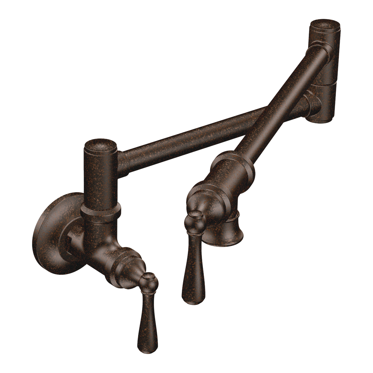 Moen Traditional Two-Handle Pot Filler Kitchen Faucet S664 in Oil Rubbed Bronze (S664ORB)