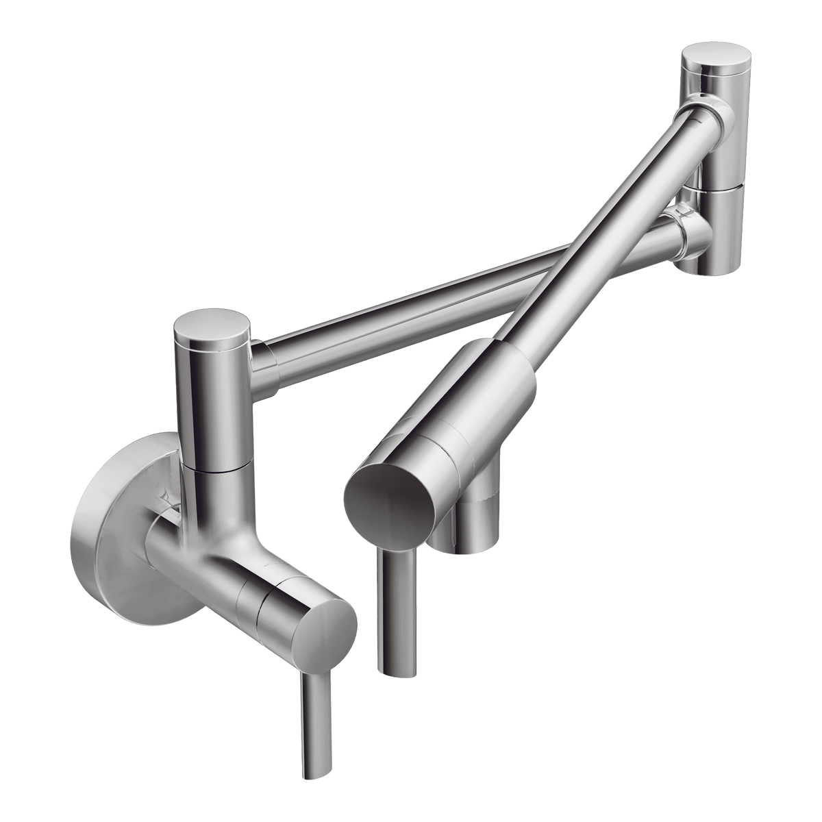 Moen Modern Single-Handle Pot Filler Kitchen Faucet S665 in Chrome (S665)
