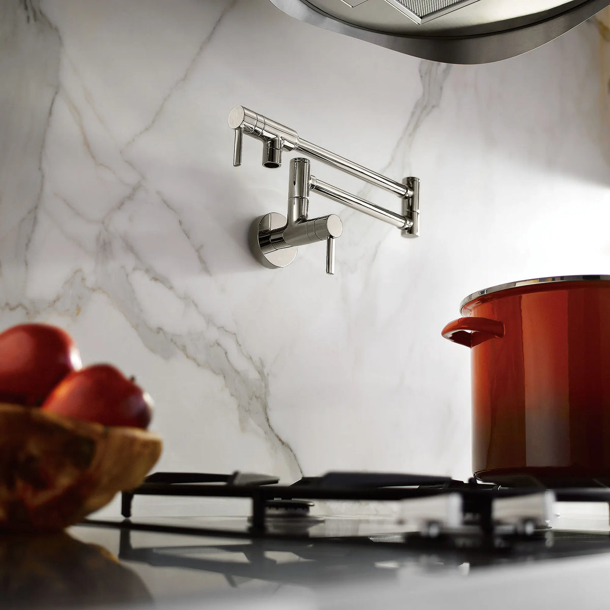 Moen Modern Single-Handle Pot Filler Kitchen Faucet S665 in Chrome (S665) - view 3