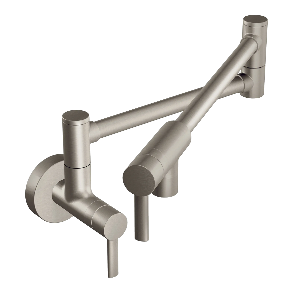 Moen Modern Single-Handle Pot Filler Kitchen Faucet S665 in Spot Resist Stainless (S665SRS) - view 2
