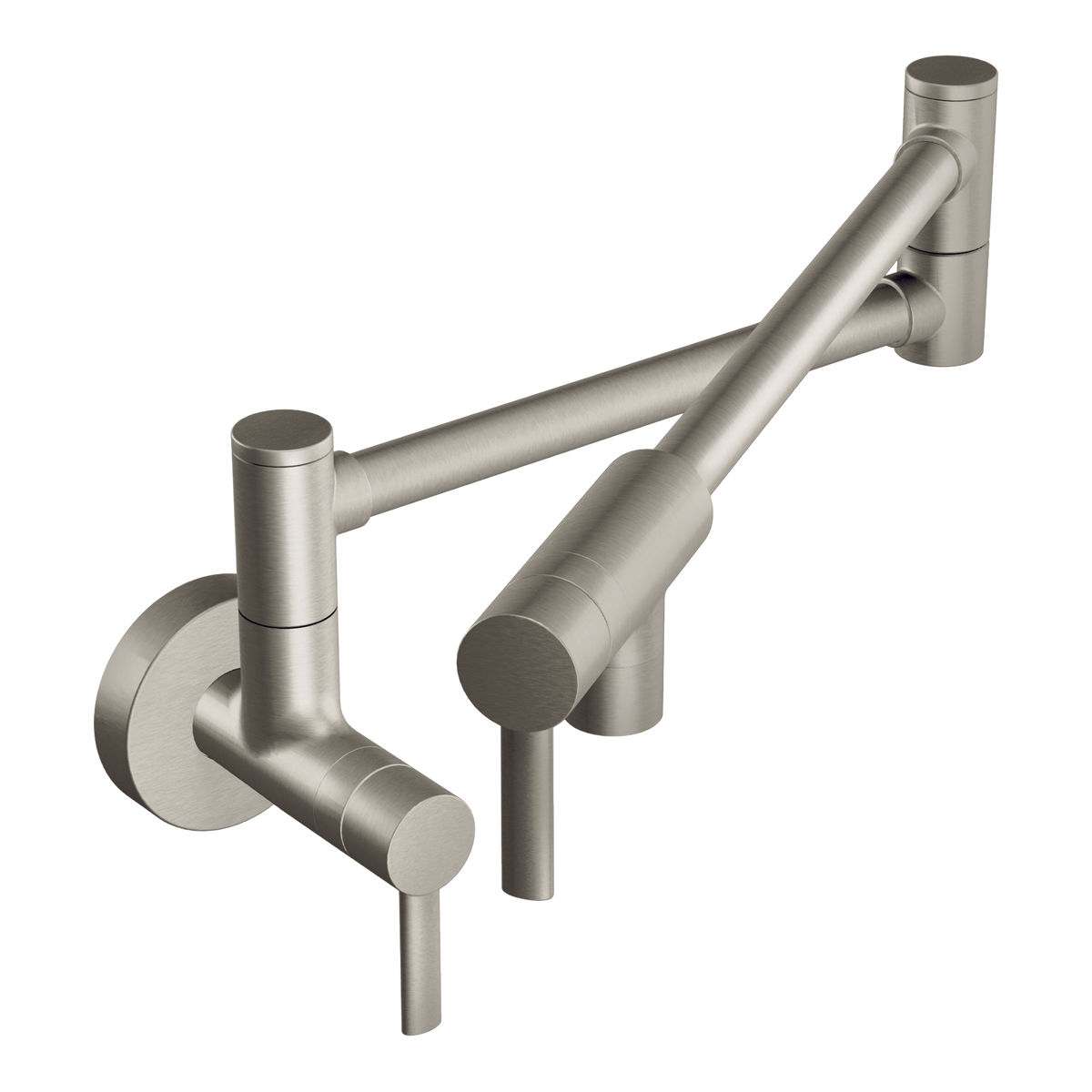 Moen Modern Single-Handle Pot Filler Kitchen Faucet S665 in Spot Resist Stainless (S665SRS)