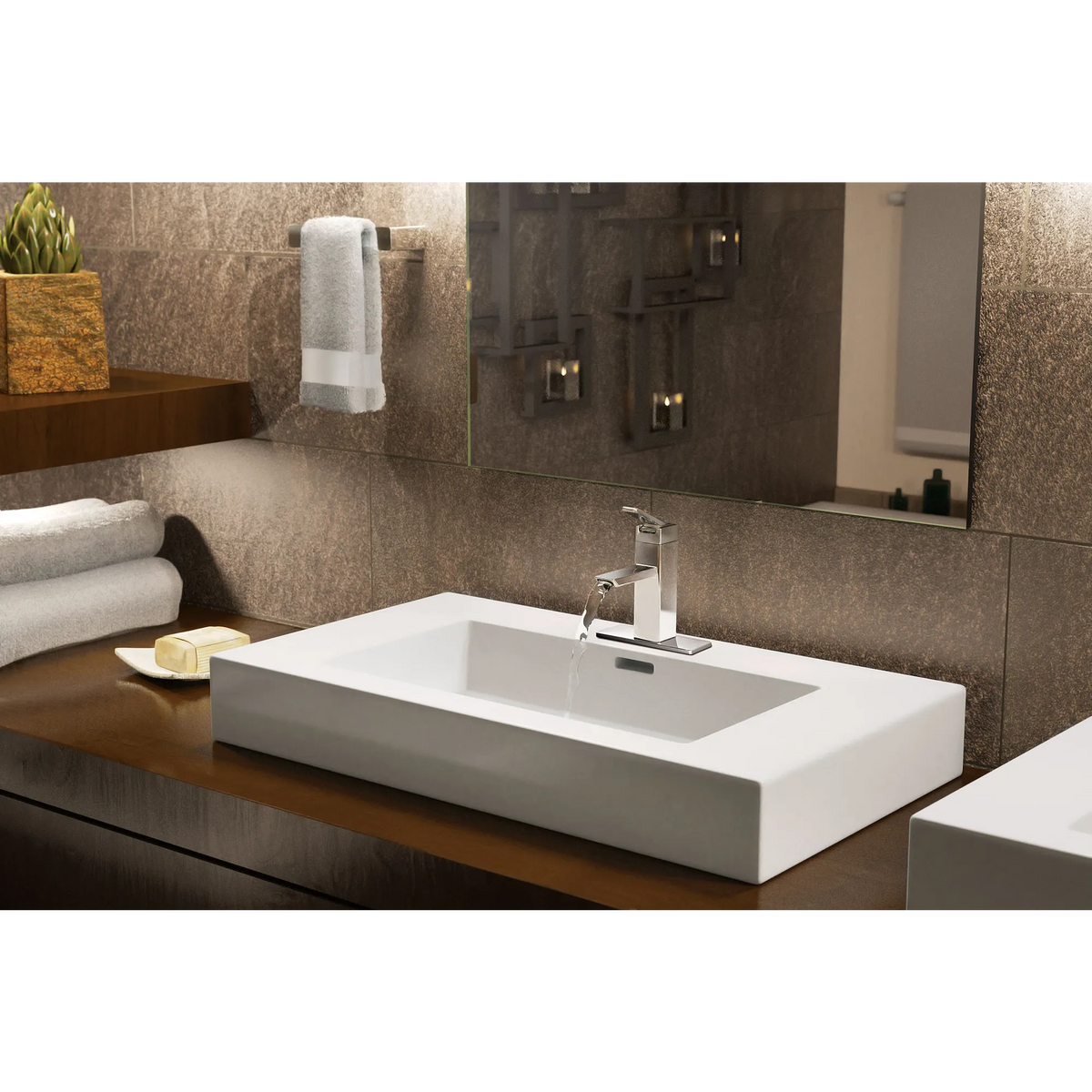 Moen 90 Degree Hand Towel Bar YB8886 in Chrome (YB8886CH) - view 5
