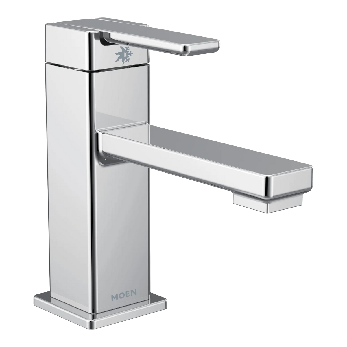 Moen 90 Degree Single-Handle Low-Arc Bathroom Faucet S6710 in Chrome (S6710) - view 4