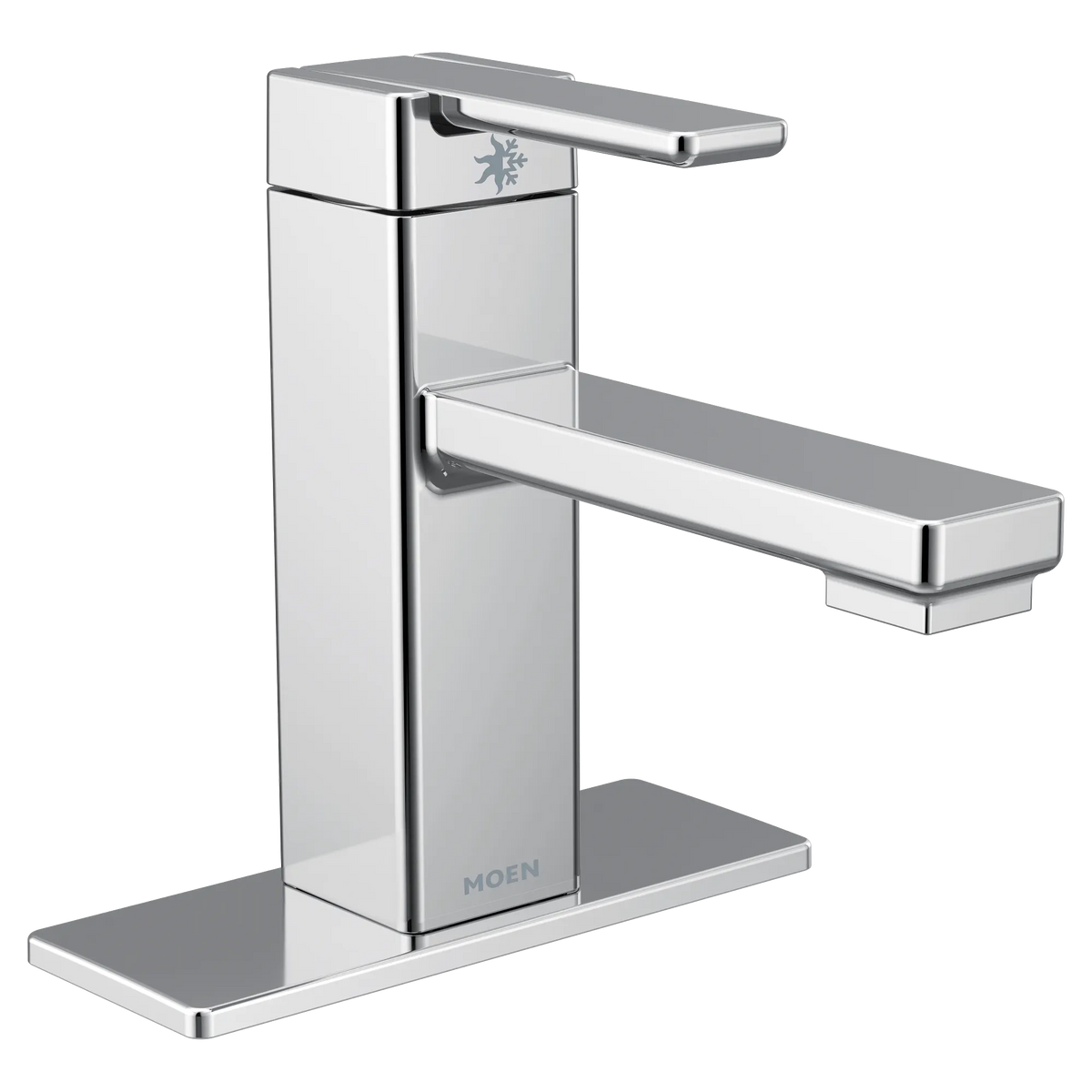 Moen 90 Degree Single-Handle Low-Arc Bathroom Faucet S6710 in Chrome (S6710) - view 5