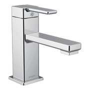 Moen 90 Degree Single-Handle Low-Arc Bathroom Faucet S6710 in Chrome (S6710)