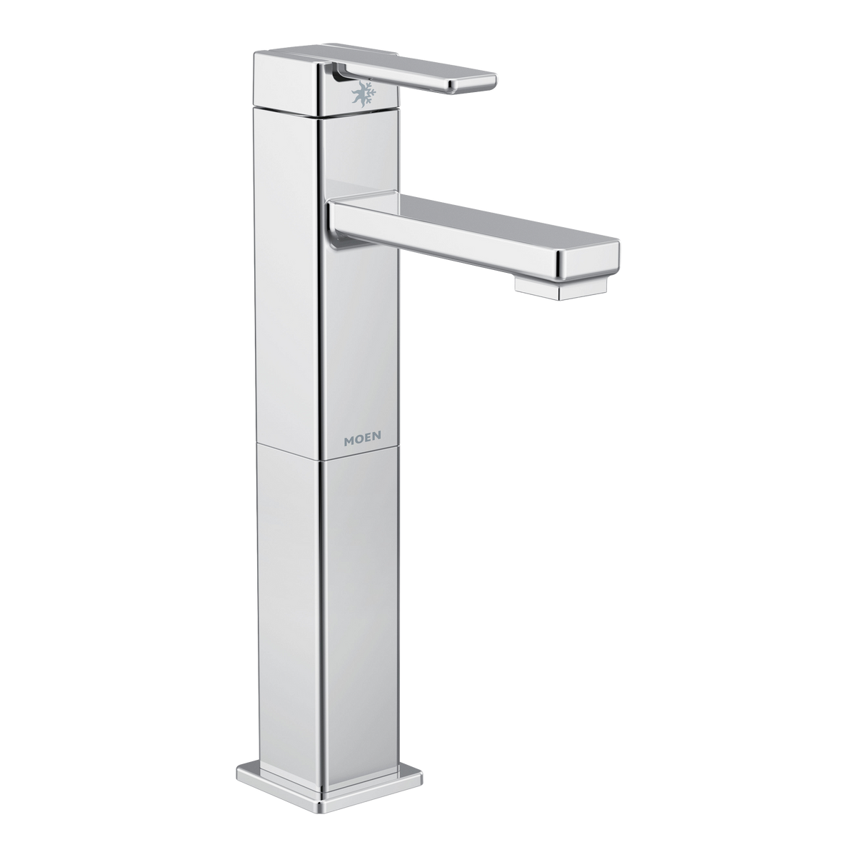 Moen 90 Degree Single-Handle High-Arc Vessel Bathroom Faucet S6712 in Chrome (S6712)