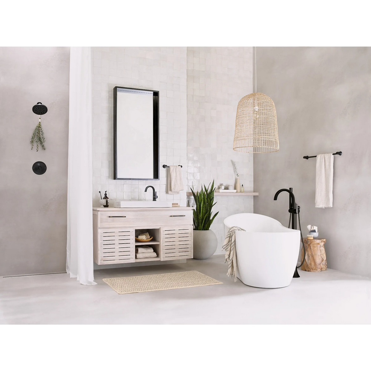 Moen Doux Posi-Temp Shower Only TS2202 in Matte Black (TS2202BL) - view 4