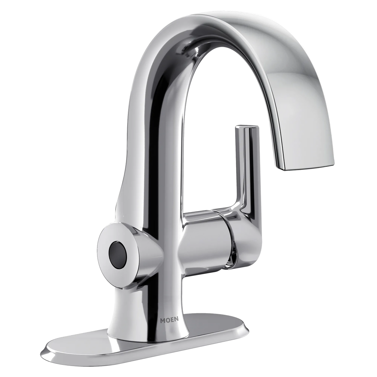 Moen Doux Single-Handle High-Arc Bathroom Faucet S6910EW in Chrome (S6910EW) - view 10
