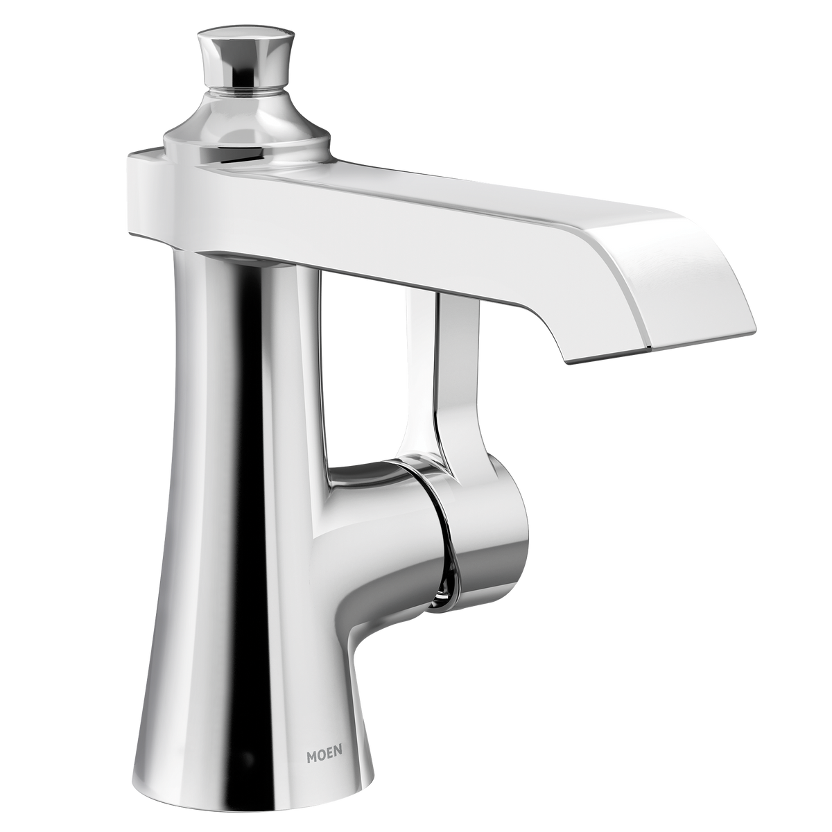 Moen Flara Single-Handle High-Arc Bathroom Faucet S6981 in Chrome (S6981)