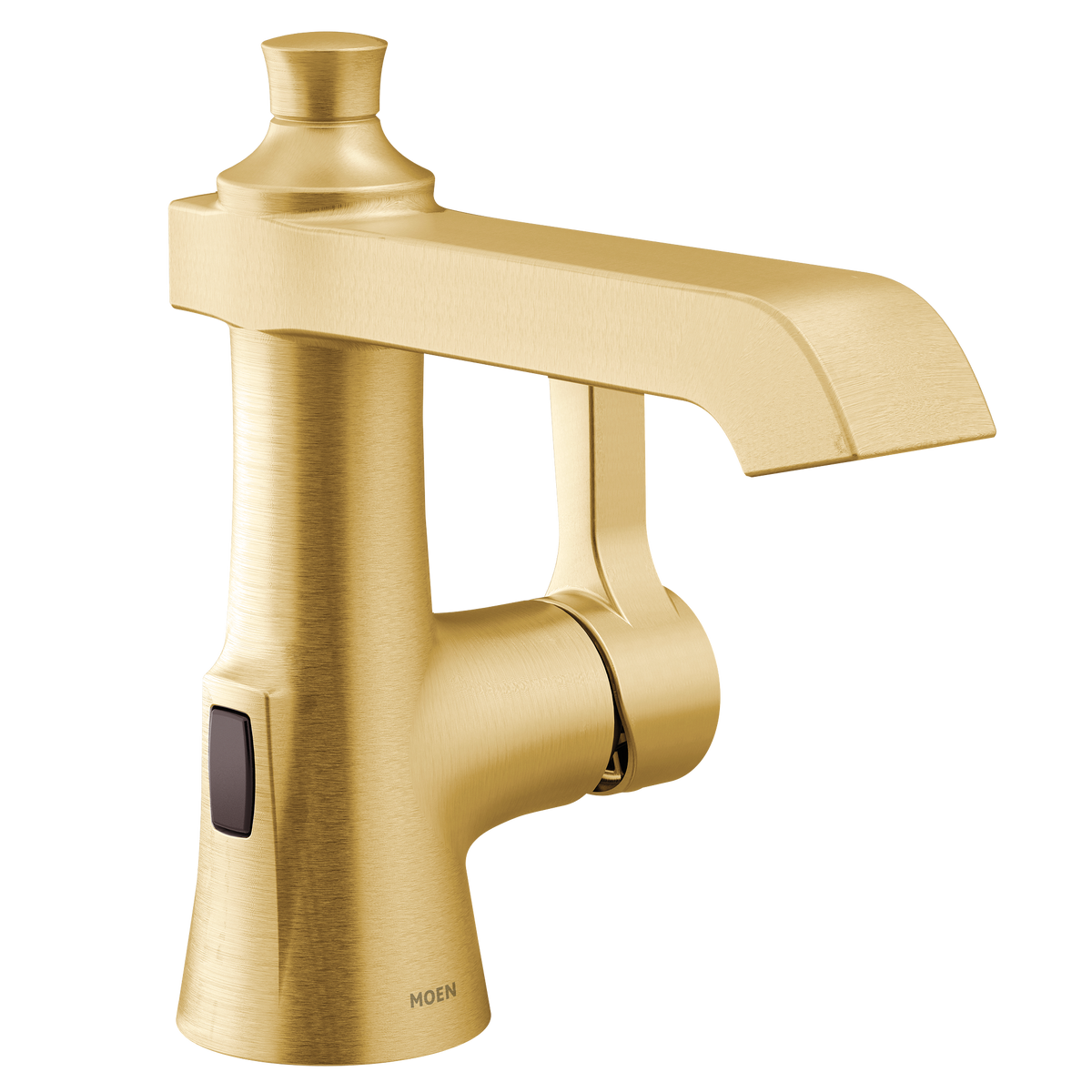Moen Flara Single-Handle High-Arc Bathroom Faucet S6981EW in Brushed Gold (S6981EWBG)