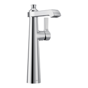 Moen Flara Single-Handle High-Arc Vessel Bathroom Faucet S6982 in Chrome (S6982)