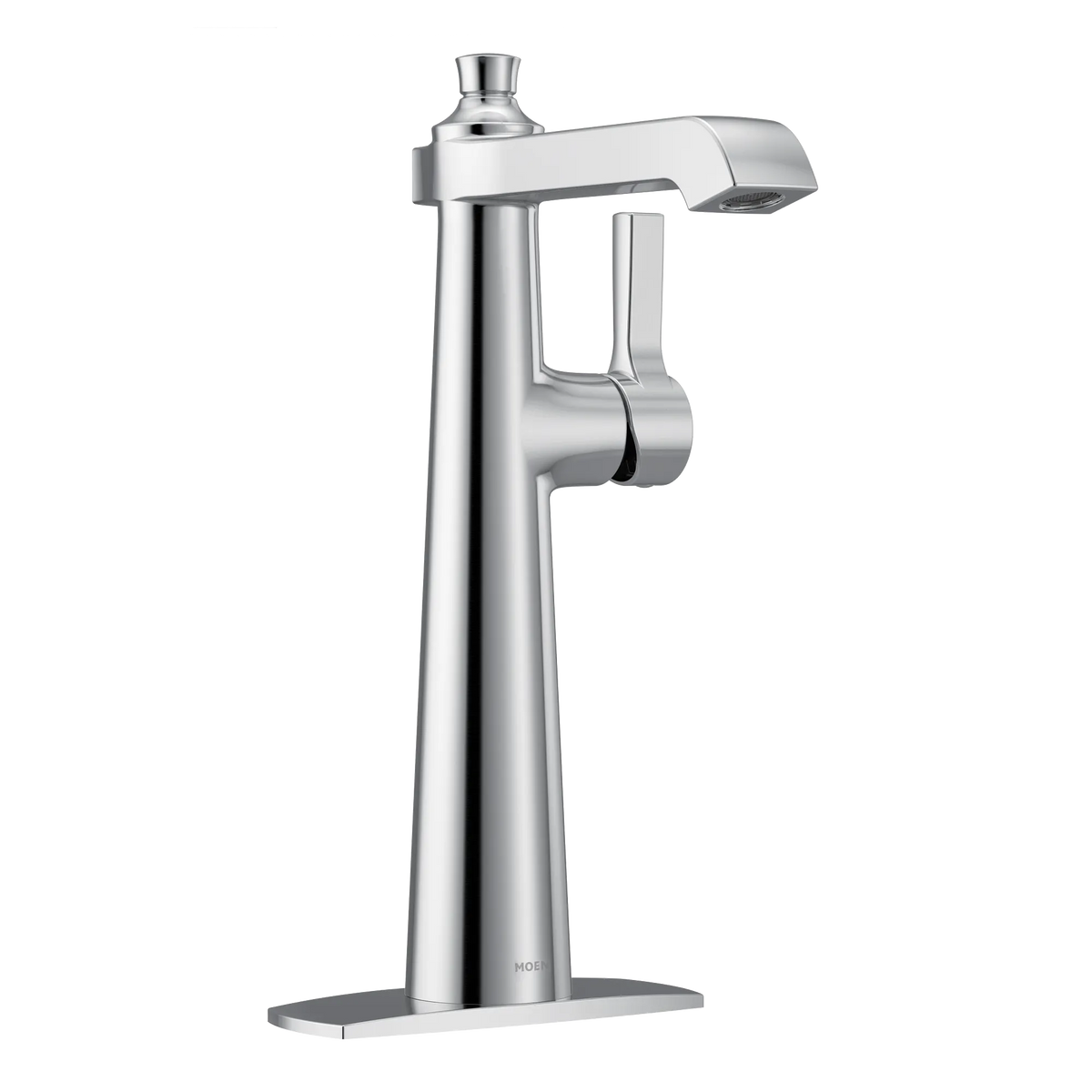 Moen Flara Single-Handle High-Arc Vessel Bathroom Faucet S6982 in Chrome (S6982) - view 2