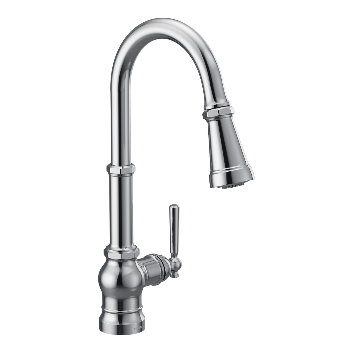 Moen Paterson Single-Handle High-Arc Pulldown Kitchen Faucet S72003 in Chrome (S72003)