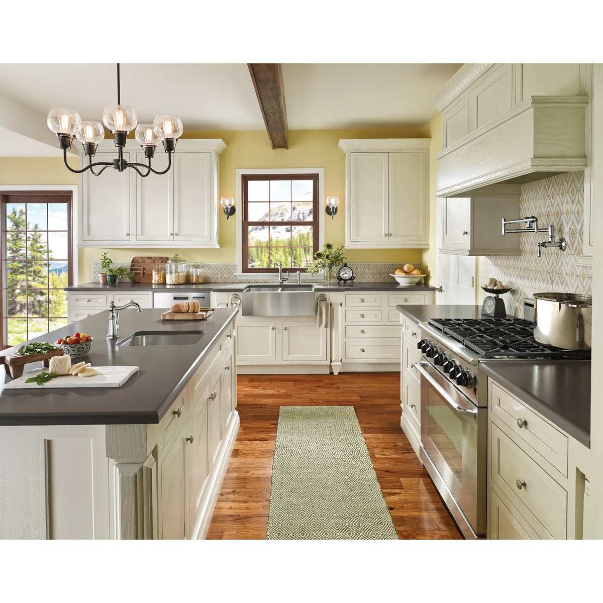 Moen Traditional Two-Handle Pot Filler Kitchen Faucet S664 in Chrome (S664) - view 2
