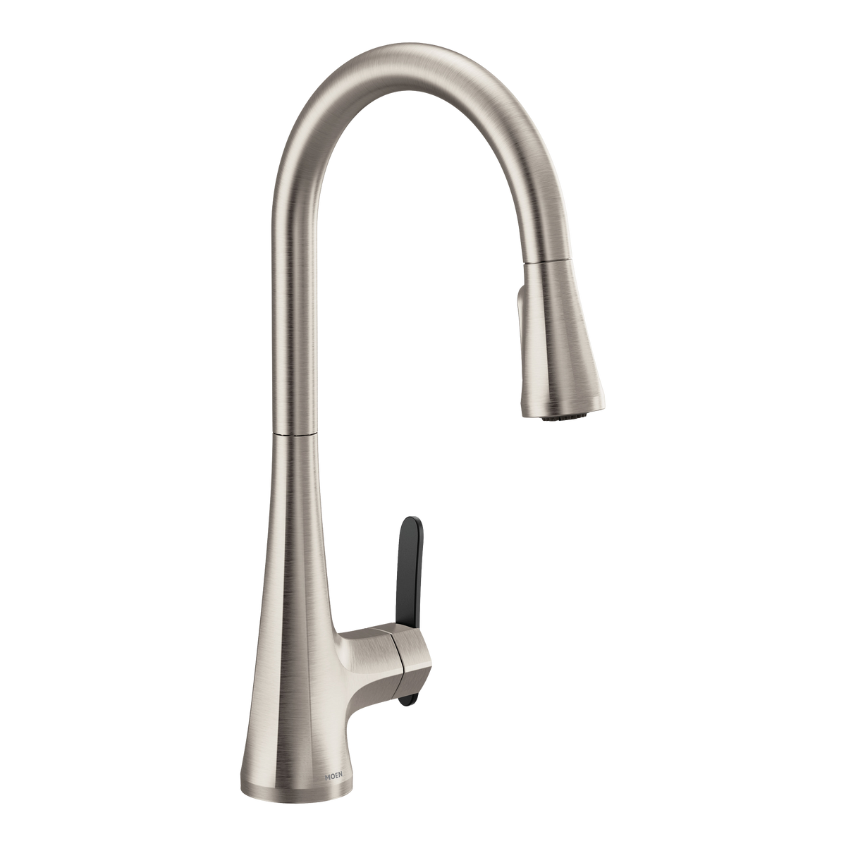 Moen Sinema Single-Handle High-Arc Pulldown Kitchen Faucet S7235 in Spot Resist Stainless (S7235SRS)