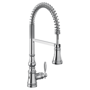 Moen Weymouth MotionSense Wave Single-Handle High-Arc Single-Sensor Pulldown Kitchen Faucet S73104EW in Chrome (S73104EWC)