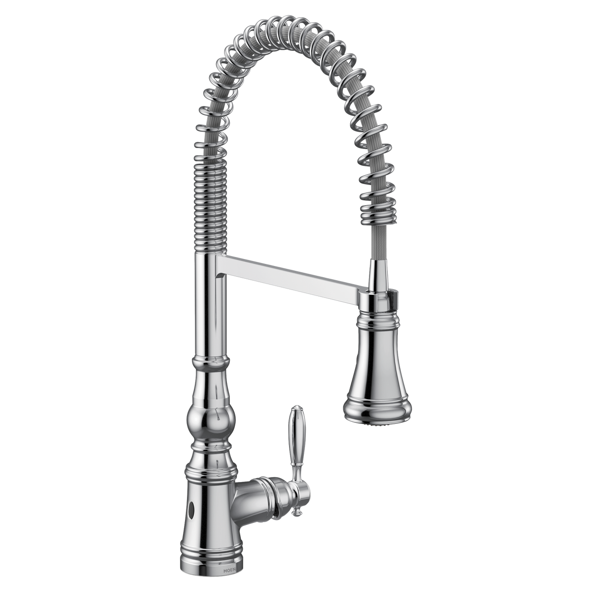 Moen Weymouth MotionSense Wave Single-Handle High-Arc Single-Sensor Pulldown Kitchen Faucet S73104EW in Chrome (S73104EWC)