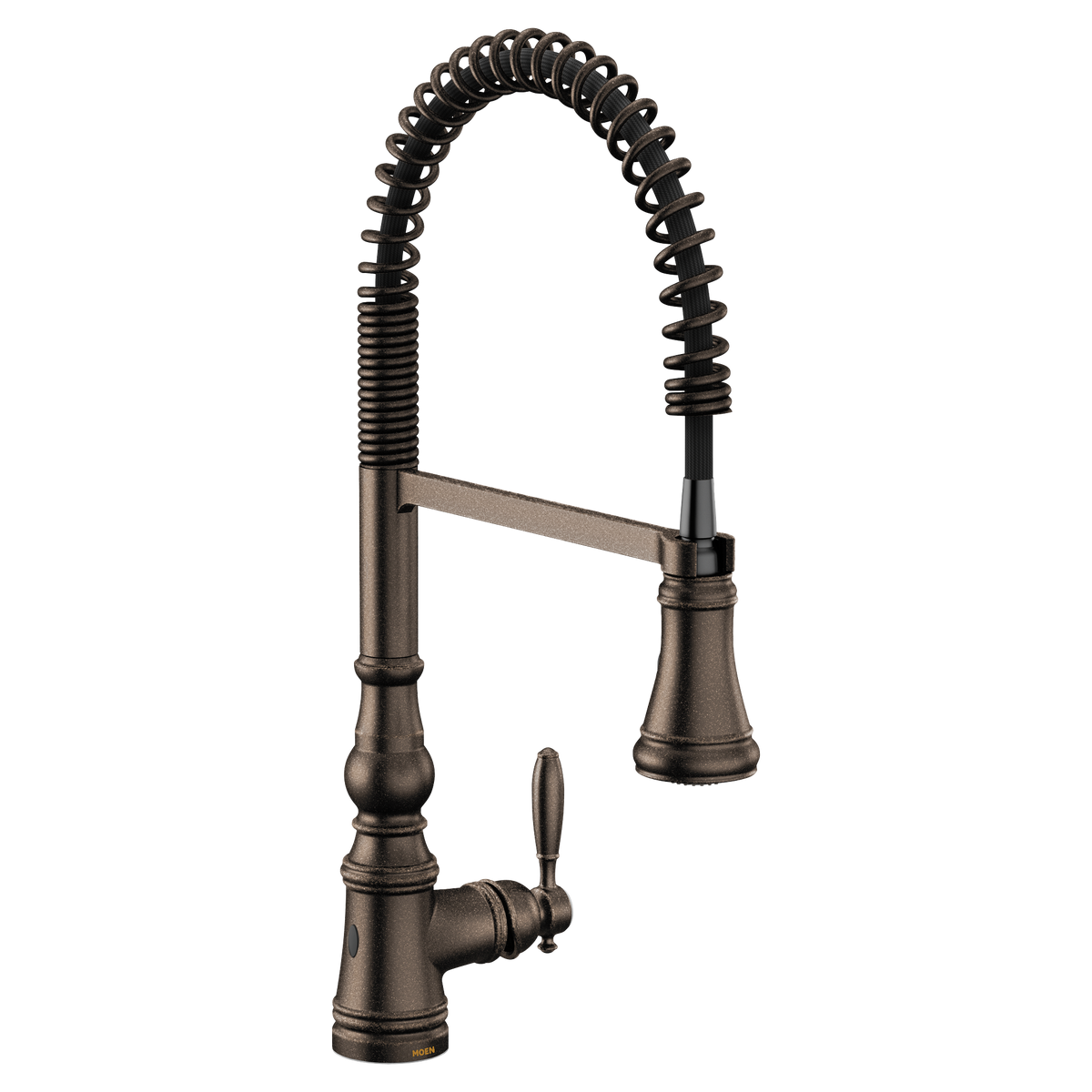 Moen Weymouth MotionSense Wave Single-Handle High-Arc Single-Sensor Pulldown Kitchen Faucet S73104EW in Oil Rubbed Bronze (S73104EWORB)