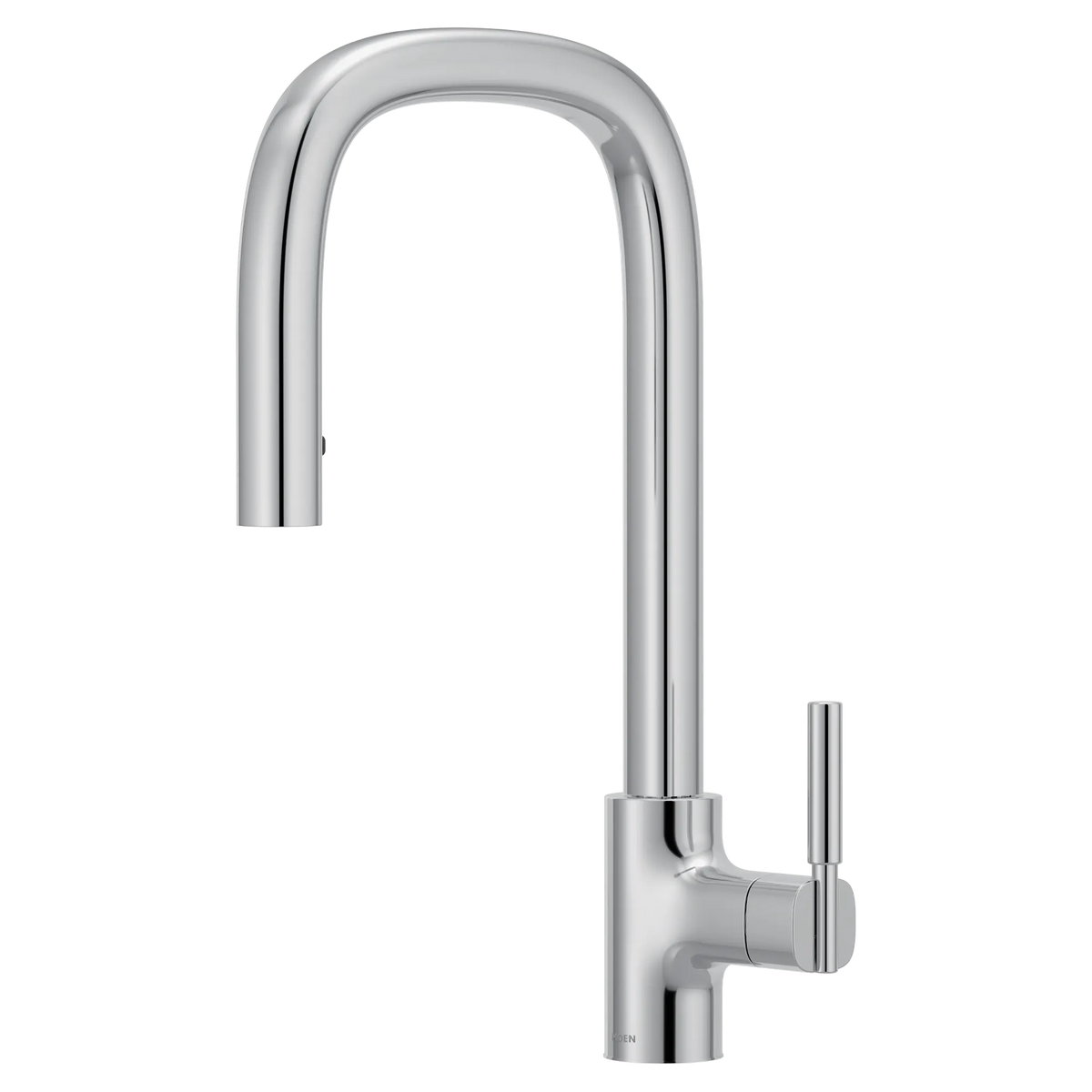 Moen Tenon Single-Handle High-Arc Pulldown Kitchen Faucet S74001 in Chrome (S74001) - view 9
