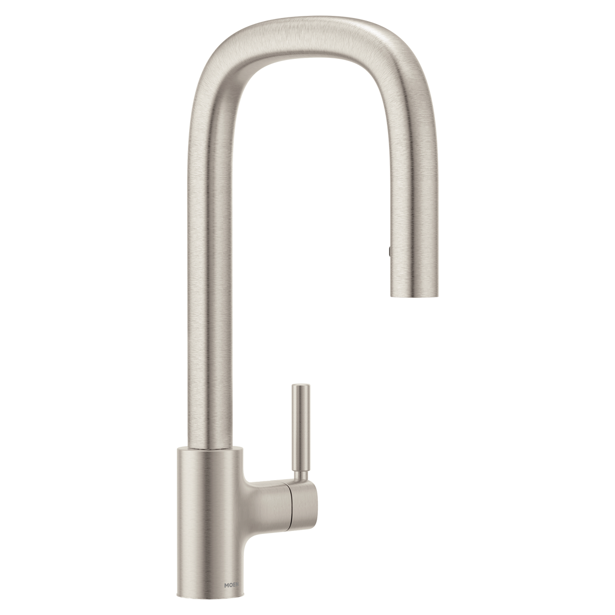 Moen Tenon Single-Handle High-Arc Pulldown Kitchen Faucet S74001 in Spot Resist Stainless (S74001SRS)
