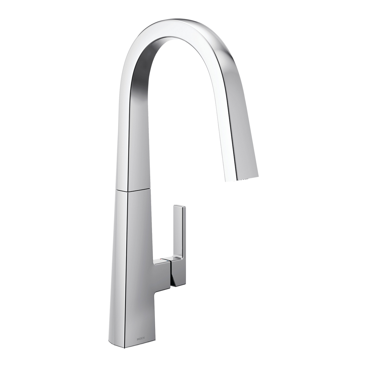Moen Nio Single-Handle High-Arc Pulldown Kitchen Faucet S75005 in Chrome (S75005)