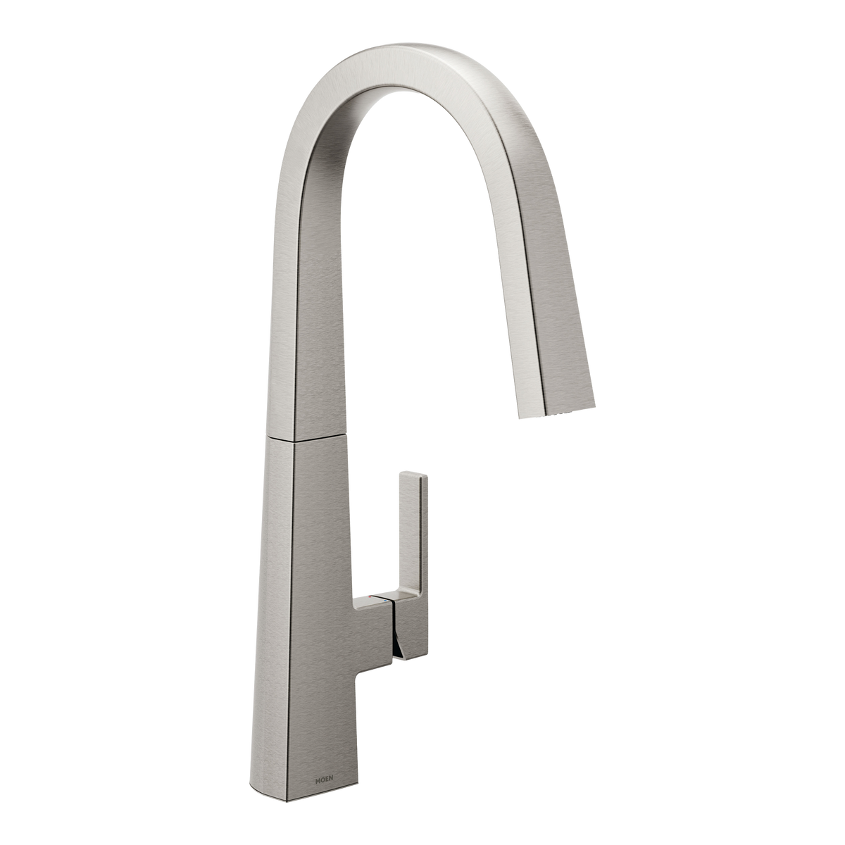 Moen Nio Single-Handle High-Arc Pulldown Kitchen Faucet S75005 in Spot Resist Stainless (S75005SRS)