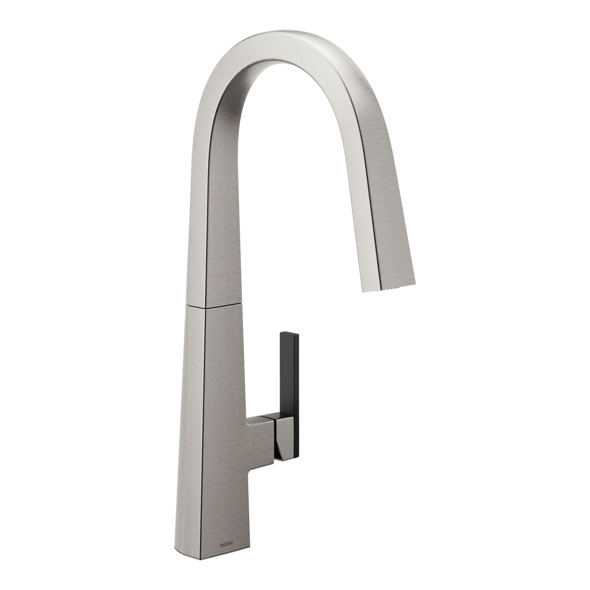 Moen Nio Single-Handle High-Arc Pulldown Kitchen Faucet S75005 in Spot Resist Stainless (S75005SRS) - view 2
