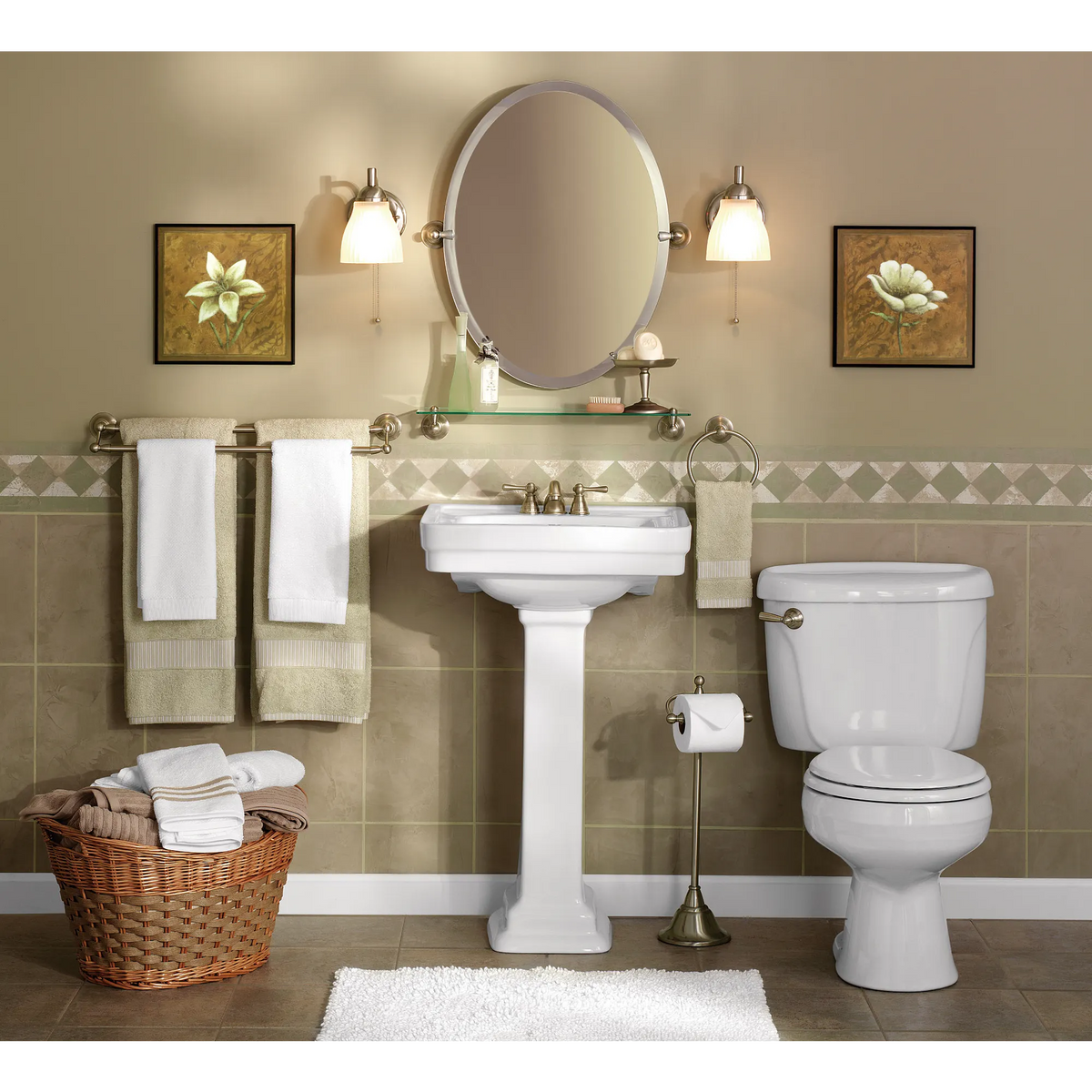 Moen Sage Vanity Shelf DN6890 in Brushed Nickel (DN6890BN) - view 3