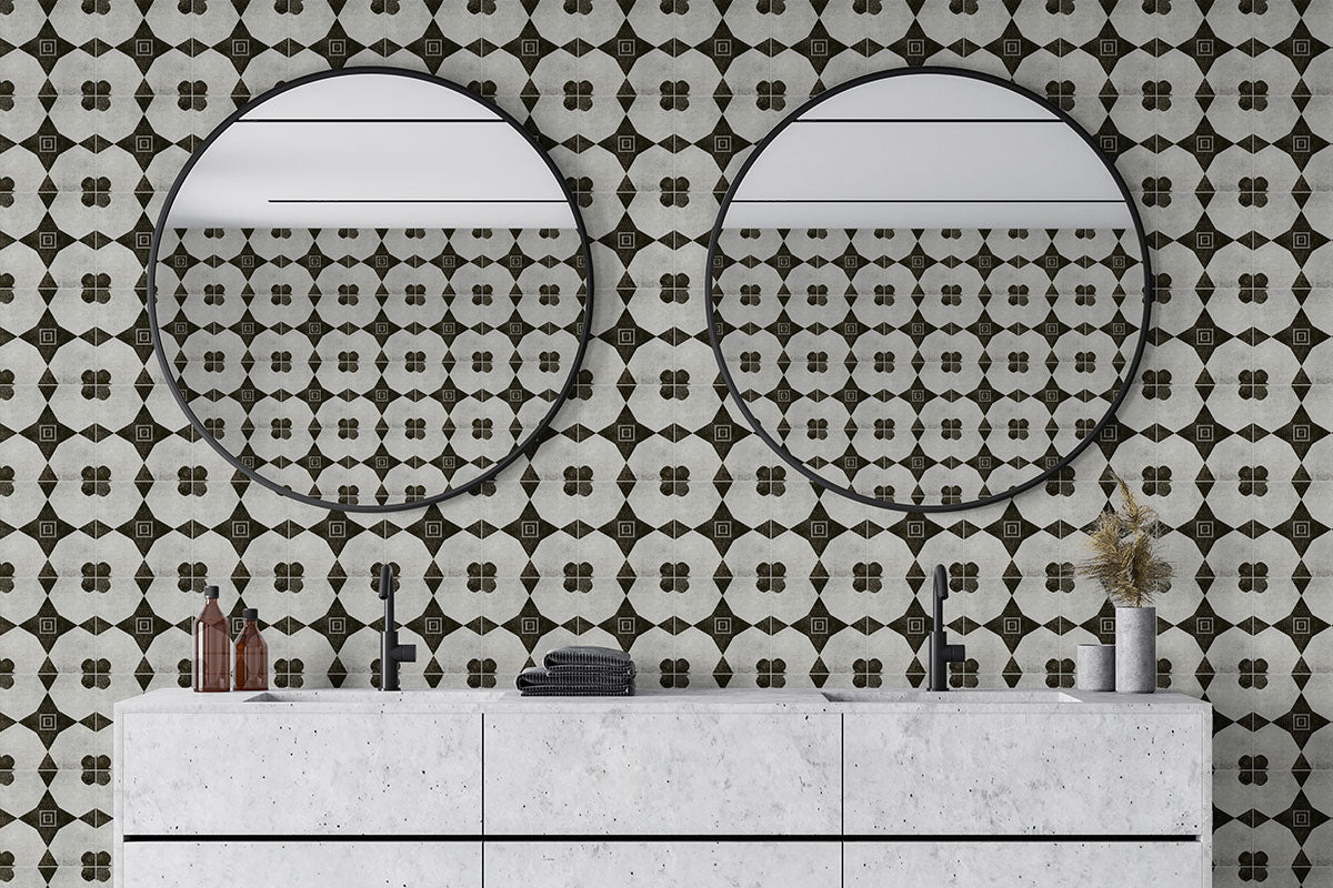 MSI Zaria Sak 8 x 8 Matte Porcelain tile (NZARSAK8X8) – MSI room scene