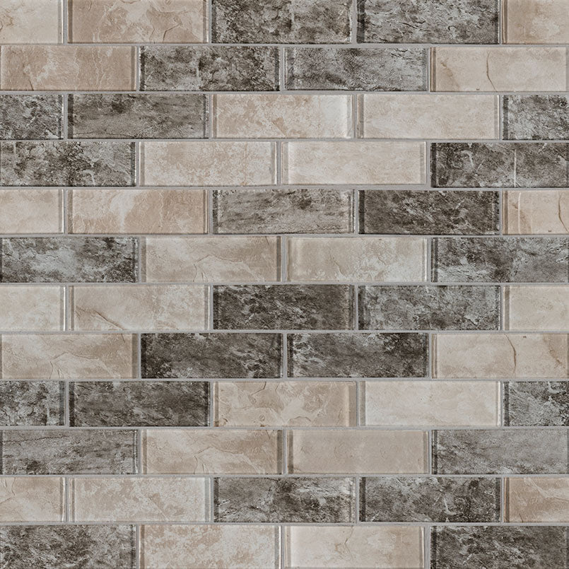 MSI Savoy 2 x 6 Glass mosaic (SMOT-GLSST-SAVOY8MM) – MSI product image