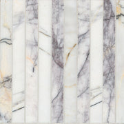 MSI Scollopini Lilac Pattern Honed Marble mosaic (SMOT-SCOLILA-HON13MM) – MSI product image