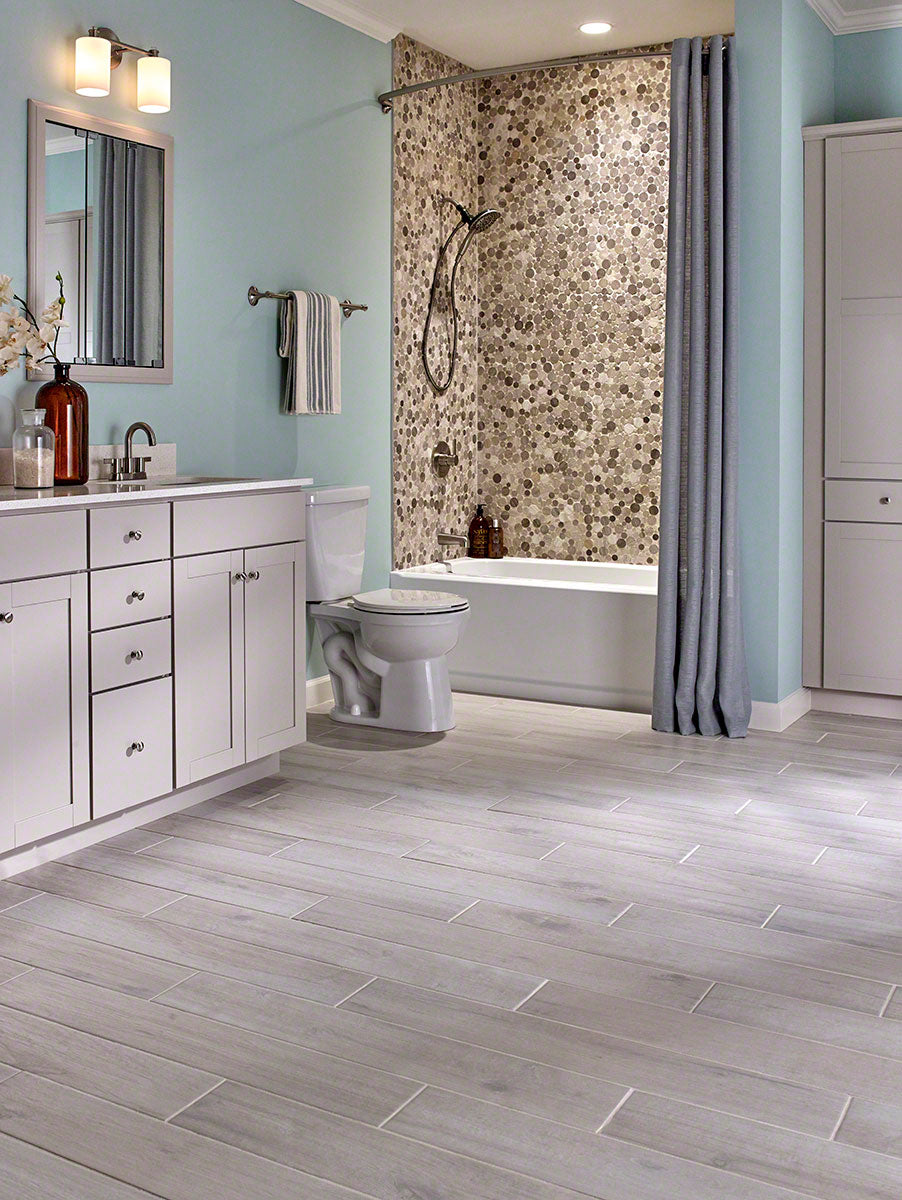 MSI Palmetto Fog 6 x 36 Matte Porcelain tile (NPALFOG6X36) – MSI room scene