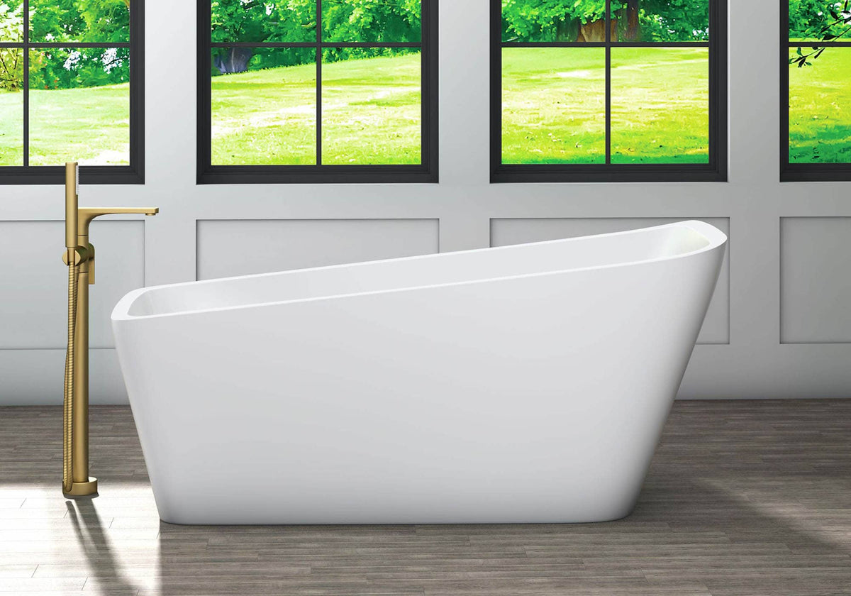 Oceania Sikome 63 Freestanding Bathtub 63" x 31" x 28"